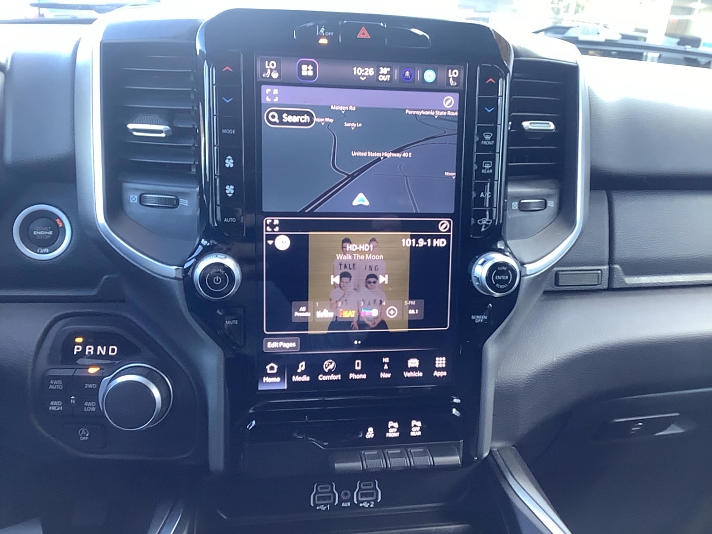 2025 Ram 1500 Big Horn Diamond Black Crystal Pearlcoat at Solomon CJD Brownsville