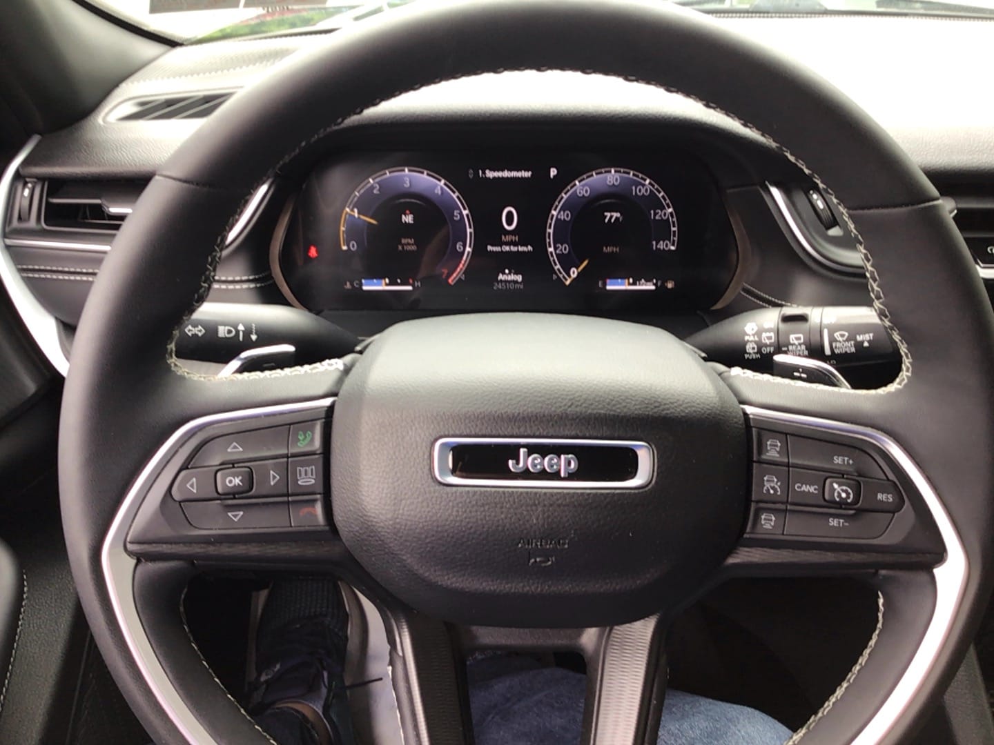 2025 Jeep Grand Cherokee Altitude X Diamond Black Crystal Pearlcoat at Solomon CJD Carmichaels