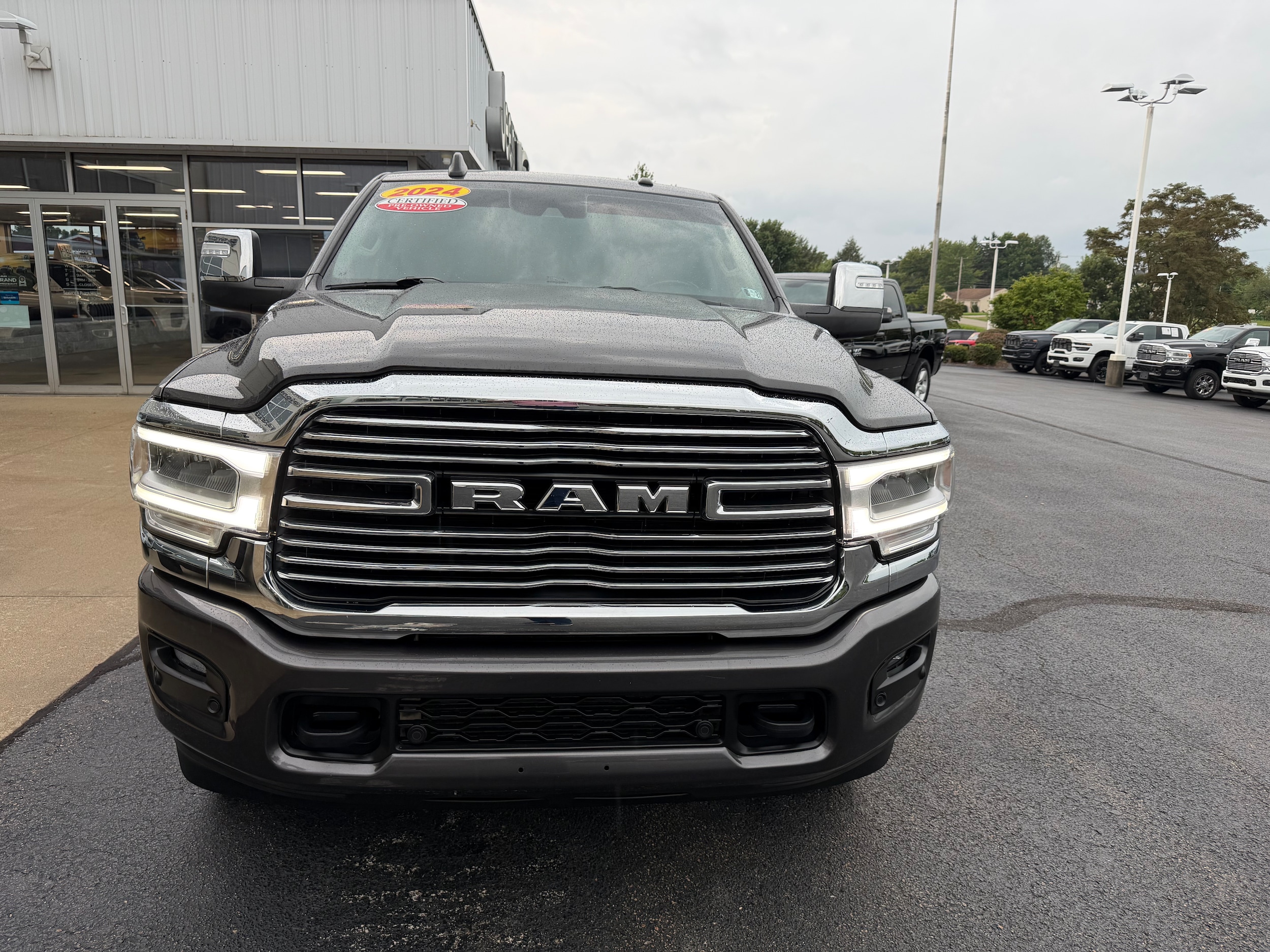 2024 Ram 2500 Laramie Granite Crystal Metallic Clearcoat at Solomon CJD Brownsville