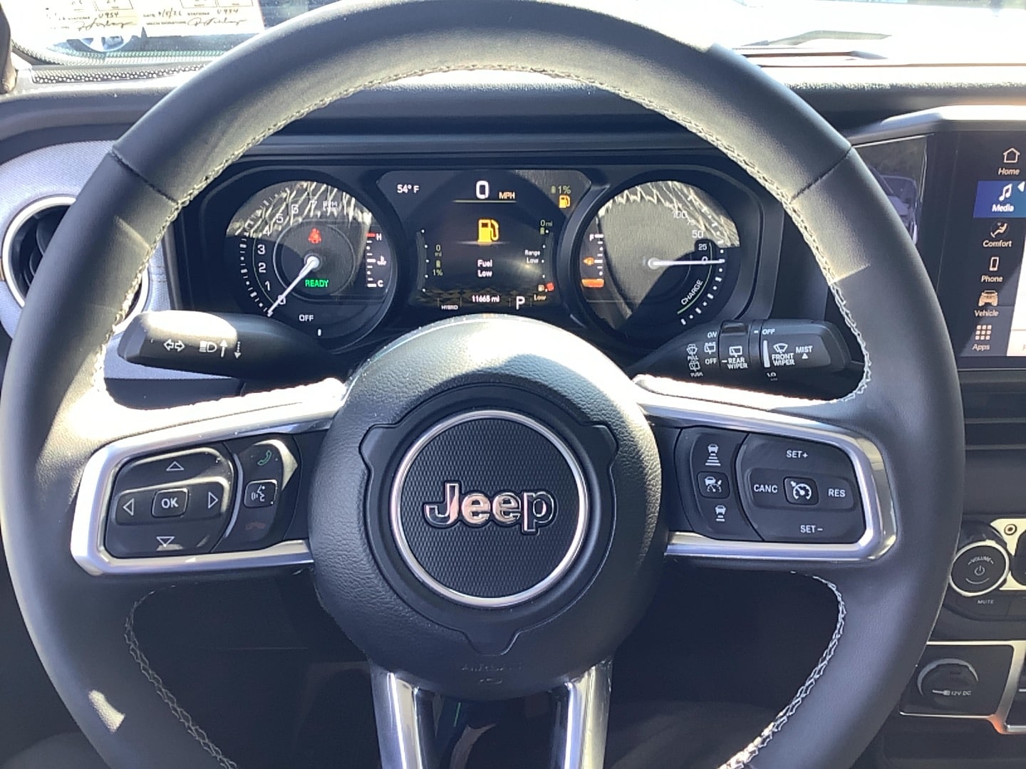 2025 Jeep Wrangler 4xe Sahara Bright White Clearcoat at Solomon CJD Brownsville
