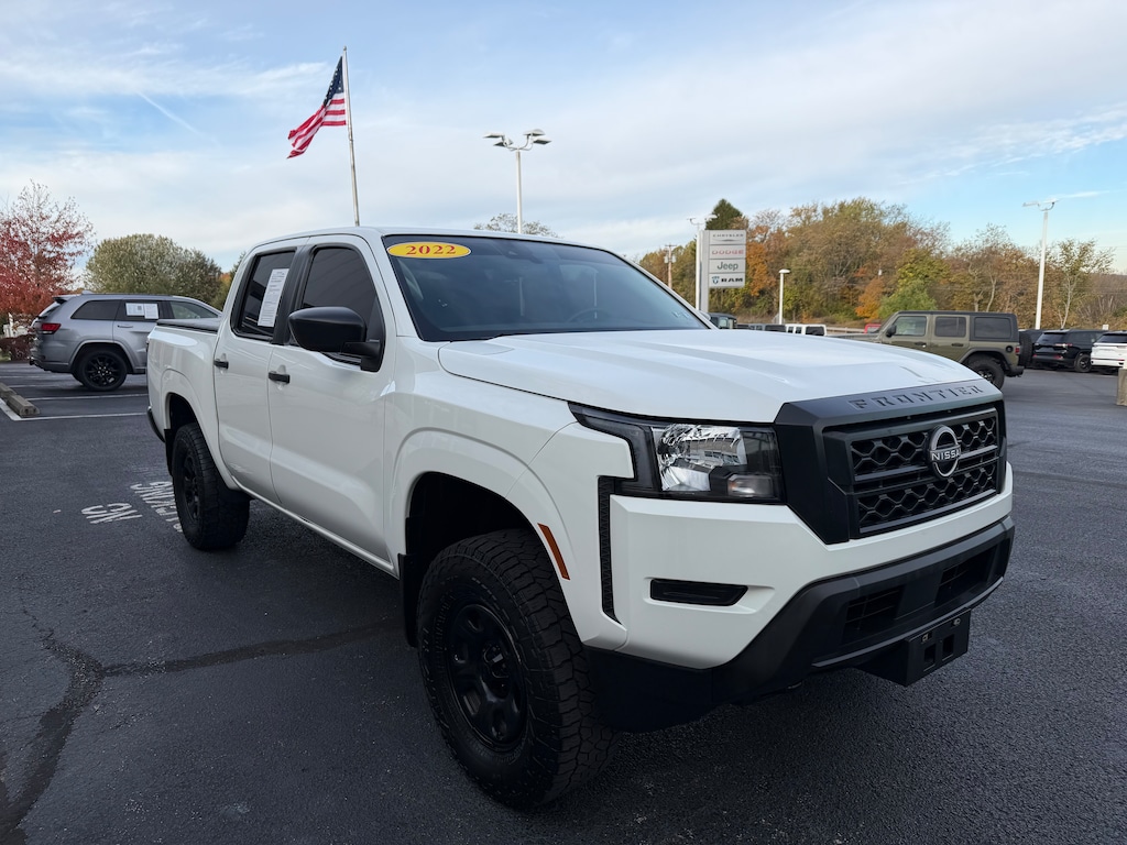 Certified 2022 Nissan Frontier S Crew Cab 4x4 S Auto