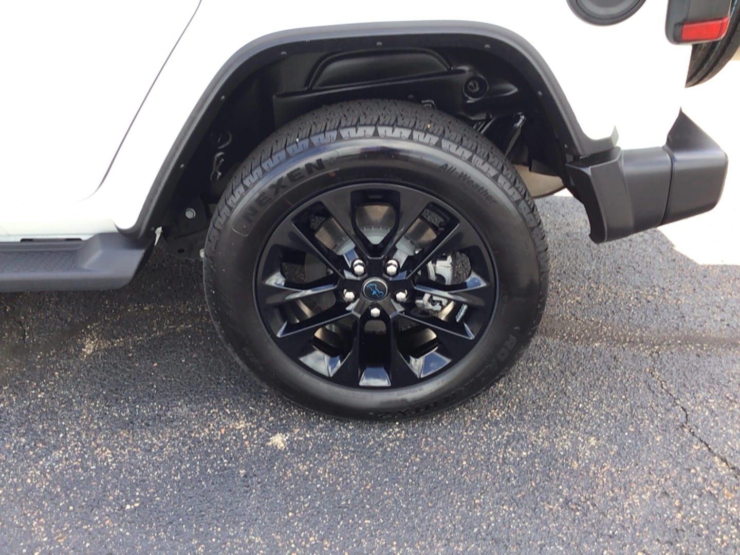 2025 Jeep Wrangler 4xe Sahara Bright White Clearcoat at Solomon CJD Brownsville