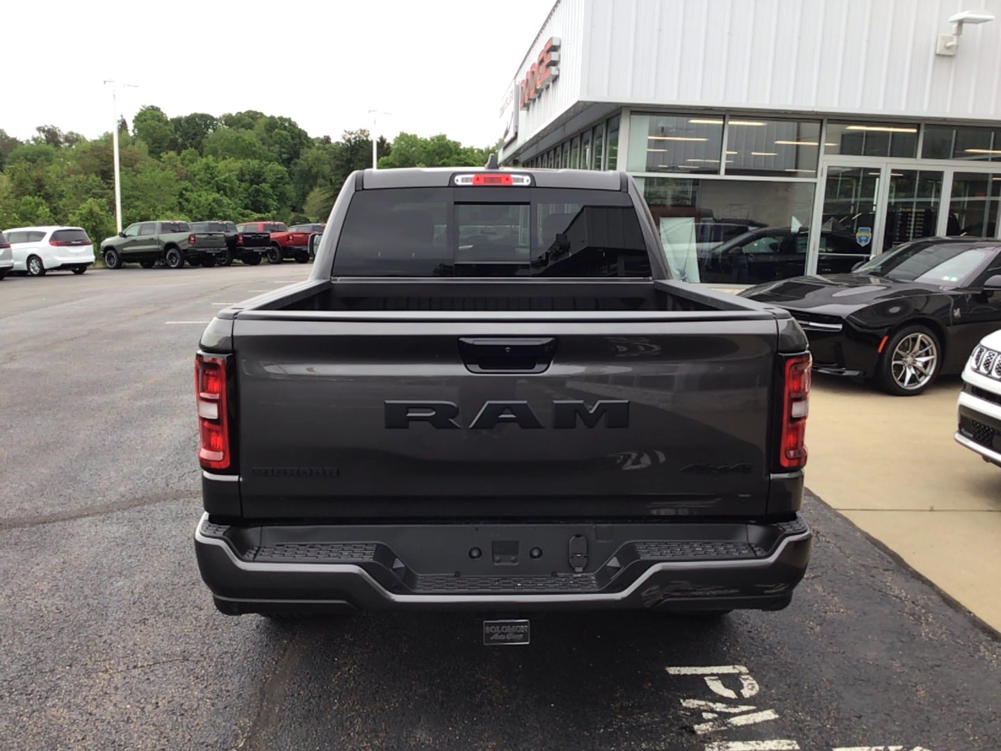 2026 Ram 1500 BIG HORN CREW CAB 4X4 5'7 BOX Granite Crystal at Solomon CJD Carmichaels