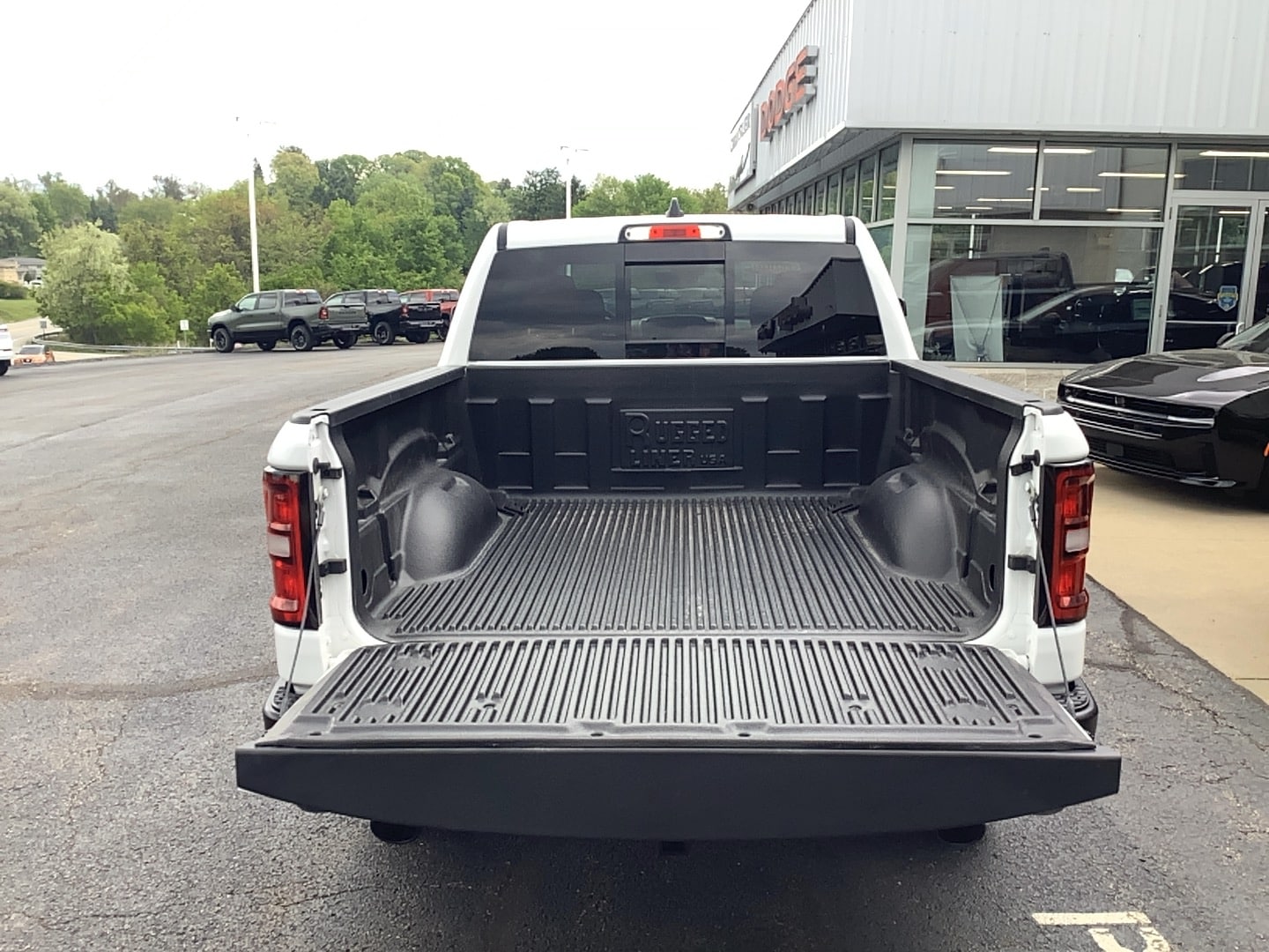 2026 Ram 1500 Rebel Bright White Clearcoat at Solomon CJD Brownsville