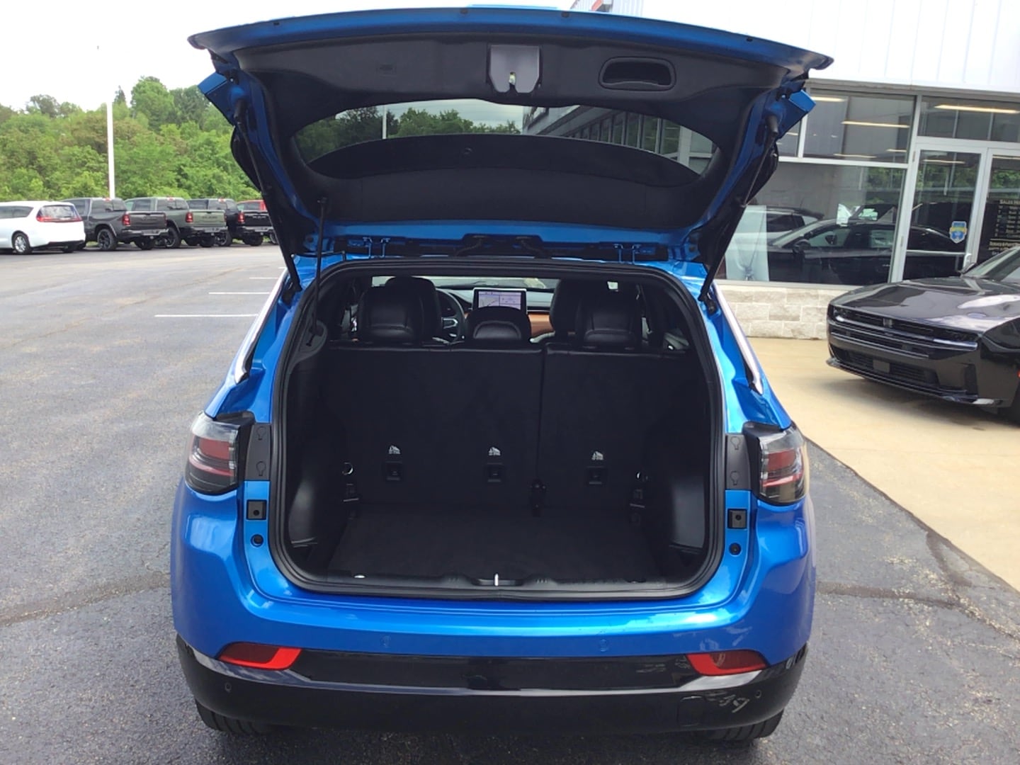 2025 Jeep Compass Limited Hydro Blue Pearlcoat at Solomon CJD Brownsville