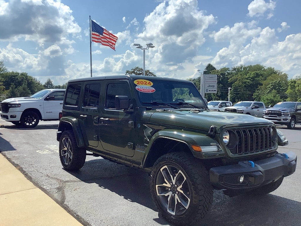 Certified 2024 Jeep Wrangler 4xe Sport S Sport S 4x4