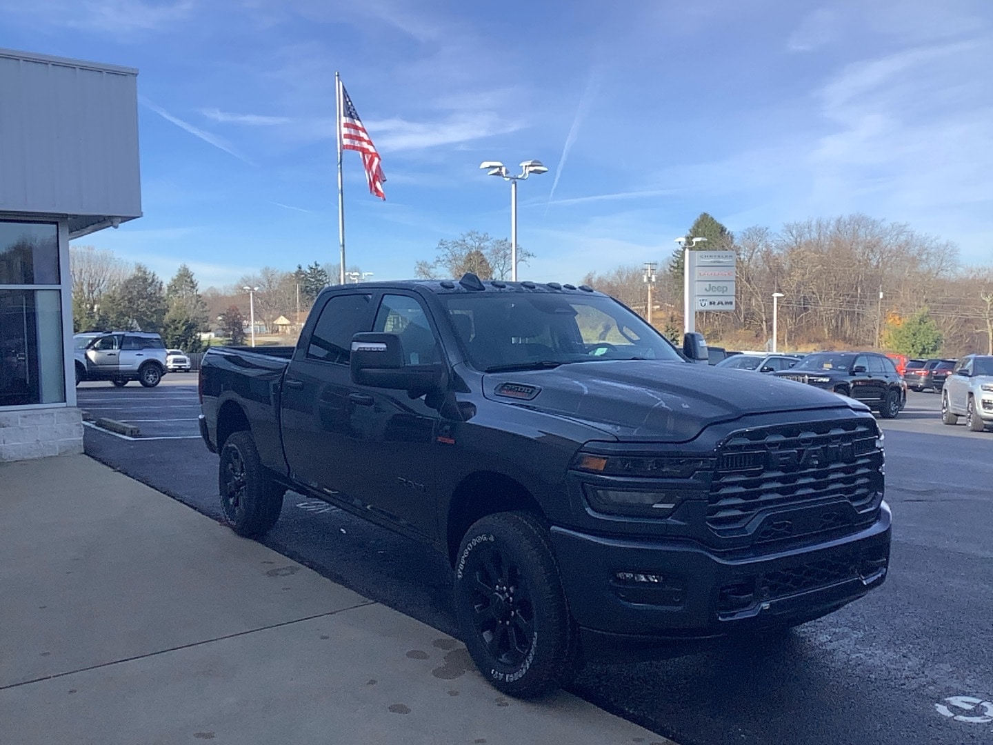 2026 Ram 2500 BIG HORN CREW CAB 4X4 6'4 BOX Forged Blue at Solomon CJD Carmichaels
