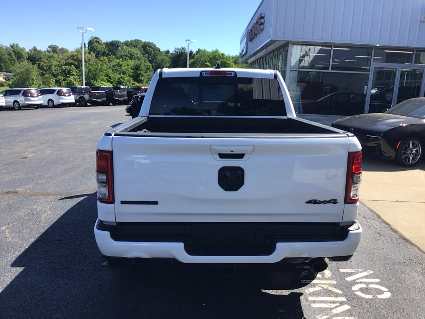 2020 Ram 1500 Big Horn Bright White Clearcoat at Solomon CJD Carmichaels