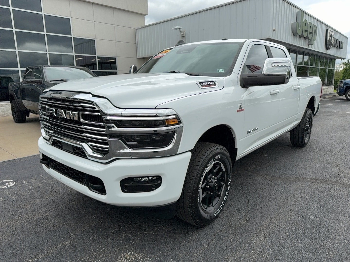 2026 Ram 2500 Laramie Bright White Clearcoat at Solomon CJD Carmichaels