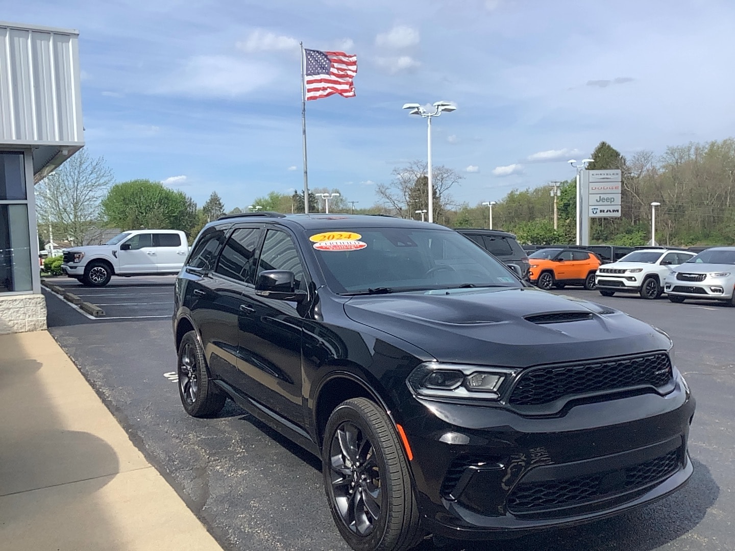 2024 Dodge Durango GT Plus DB Black Clearcoat at Solomon CJD Brownsville