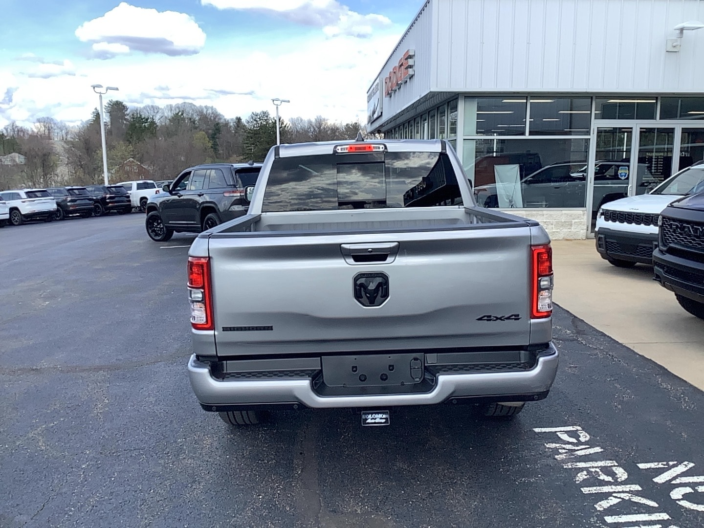 2022 Ram 1500 Big Horn Billet Silver Metallic Clearcoat at Solomon CJD Carmichaels