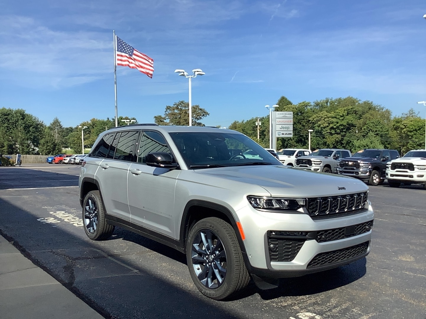 2026 Jeep Grand Cherokee 85TH ANNIVERSARY EDITION 4X4 Silver Zynith at Three Rivers CJD