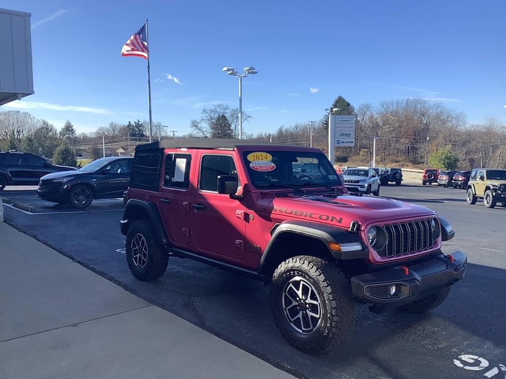 Used 2024 Jeep Wrangler Rubicon Rubicon 4x4