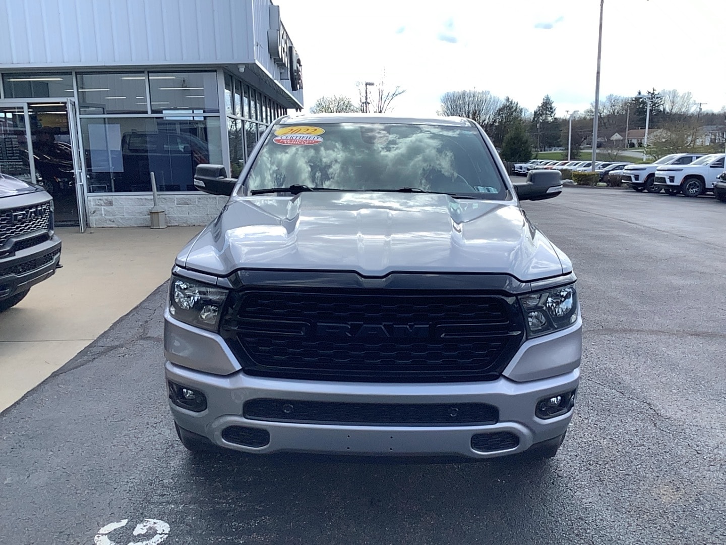2022 Ram 1500 Big Horn Billet Silver Metallic Clearcoat at Solomon CJD Carmichaels