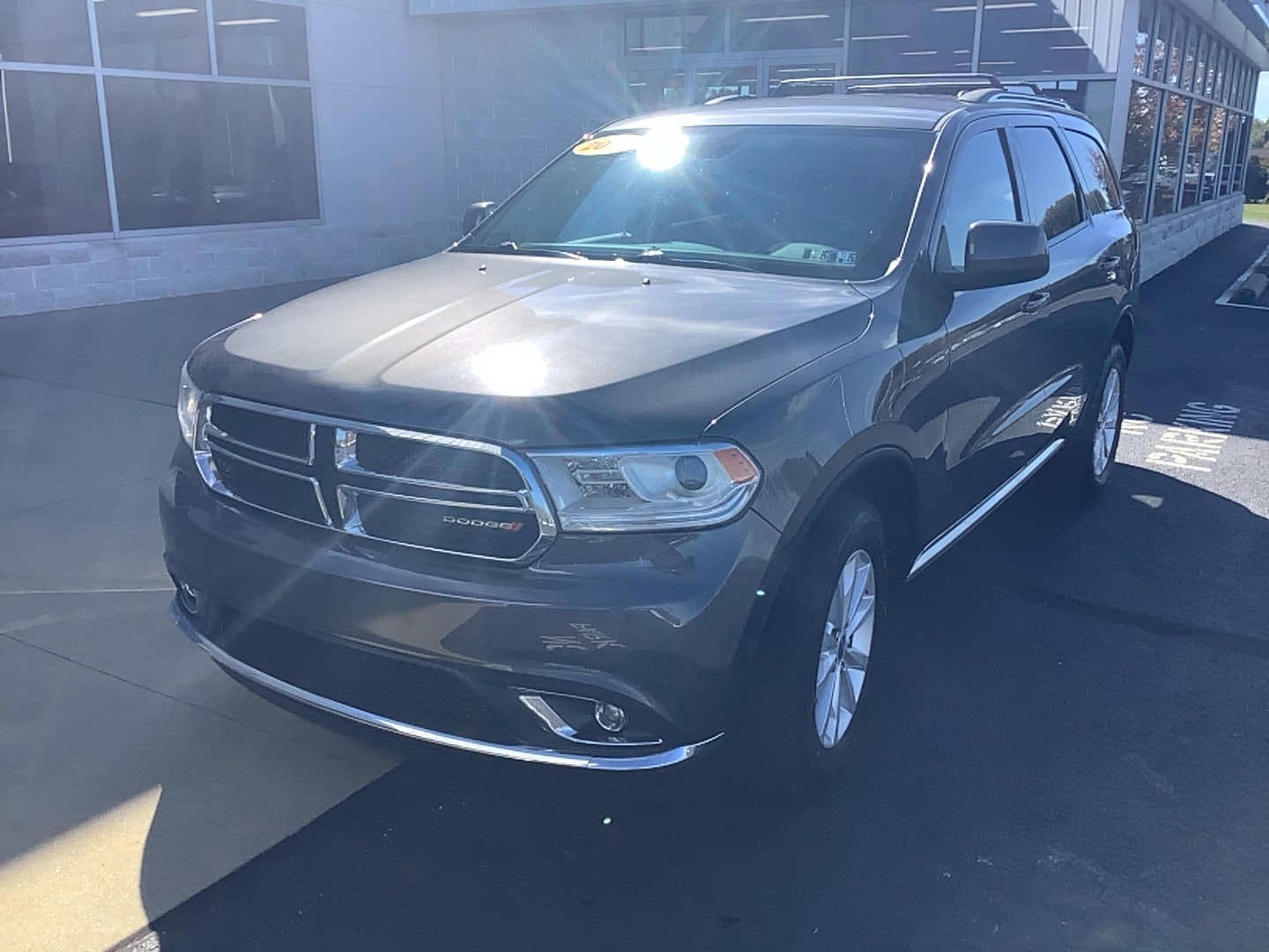 Certified 2015 Dodge Durango SXT with VIN 1C4RDJAG6FC923393 for sale in Brownsville, PA