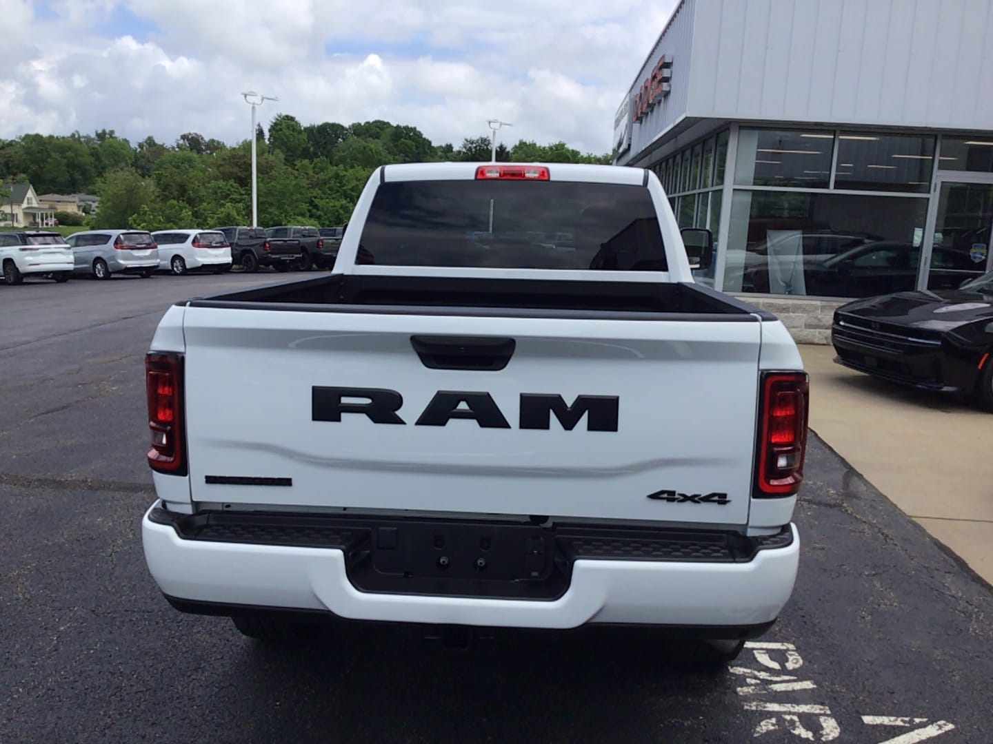 2025 Ram 2500 Big Horn Bright White Clearcoat at Solomon CJD Brownsville