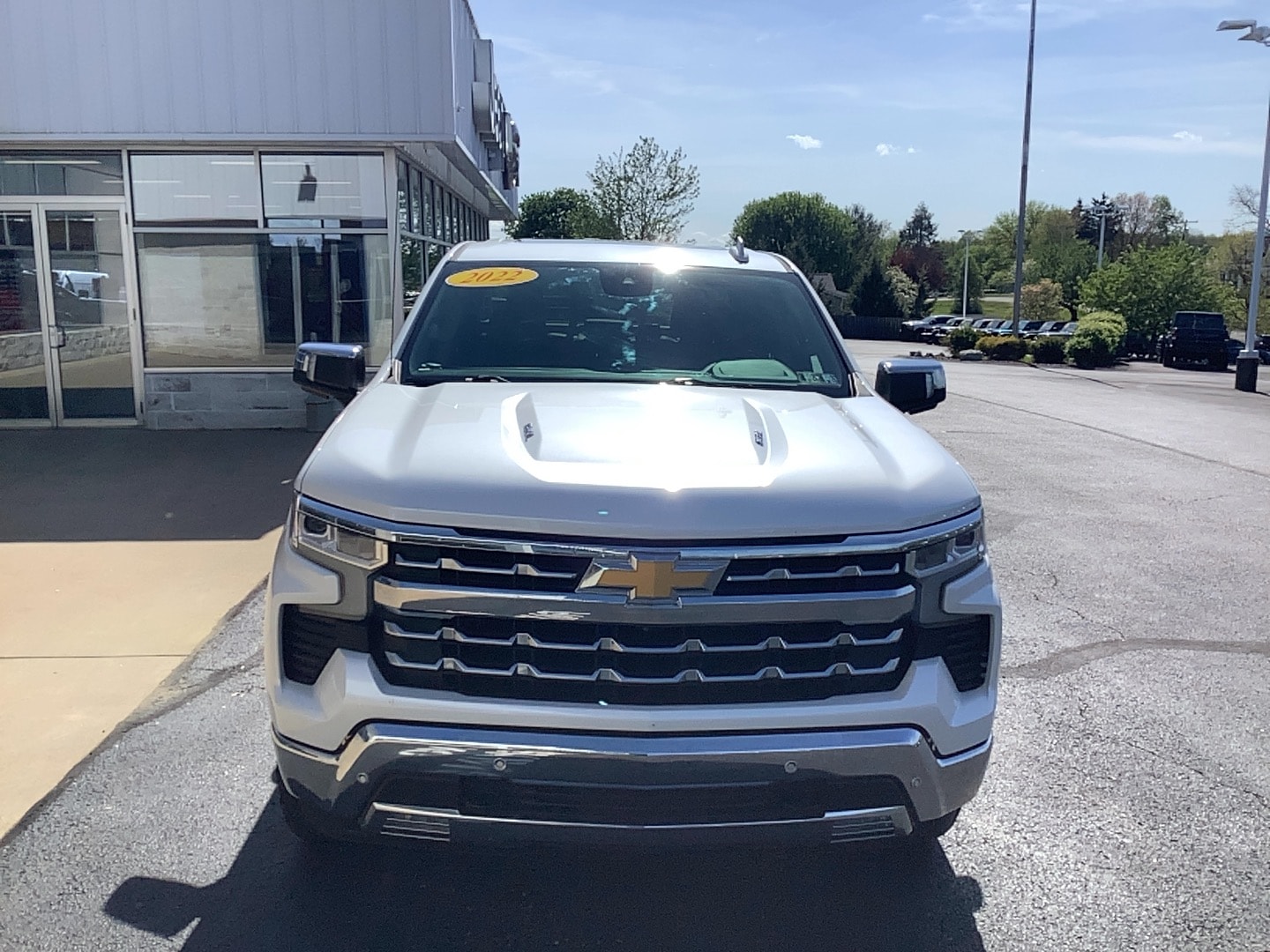 Certified 2022 Chevrolet Silverado 1500 LTZ with VIN 1GCUDGEL9NZ509783 for sale in Brownsville, PA