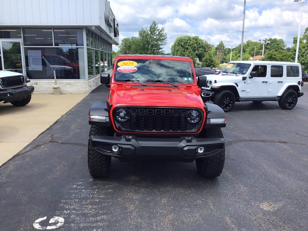 Certified 2025 Jeep Wrangler 4xe Willys Willys 4x4