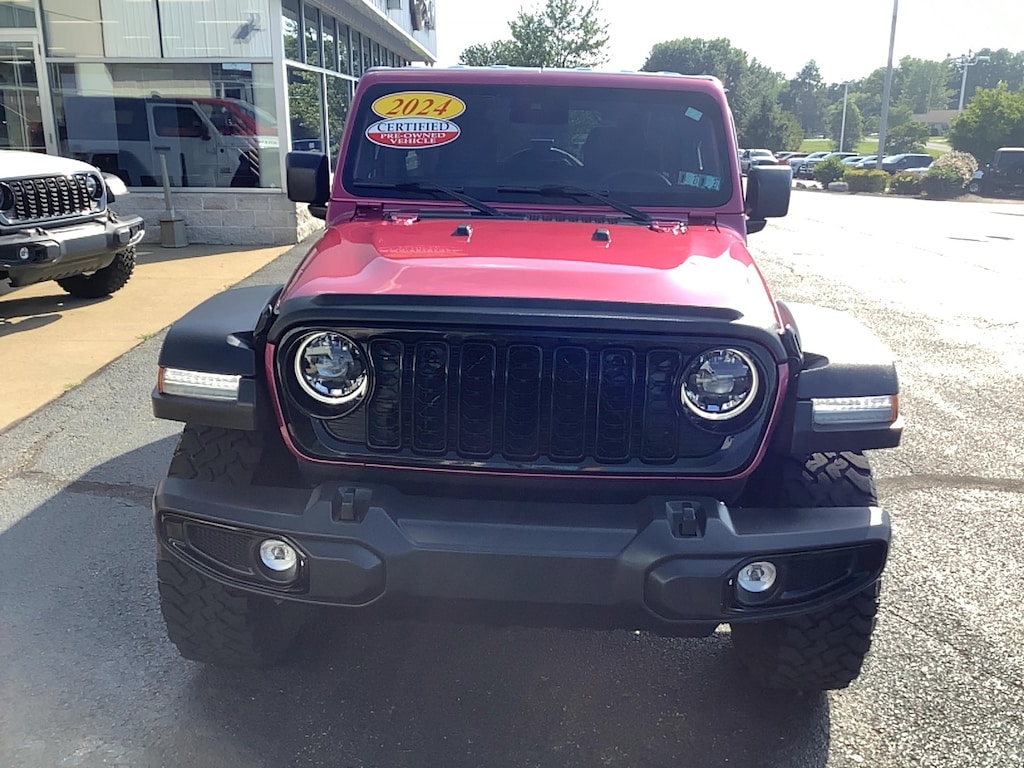 Certified 2024 Jeep Wrangler Willys Willys 4x4