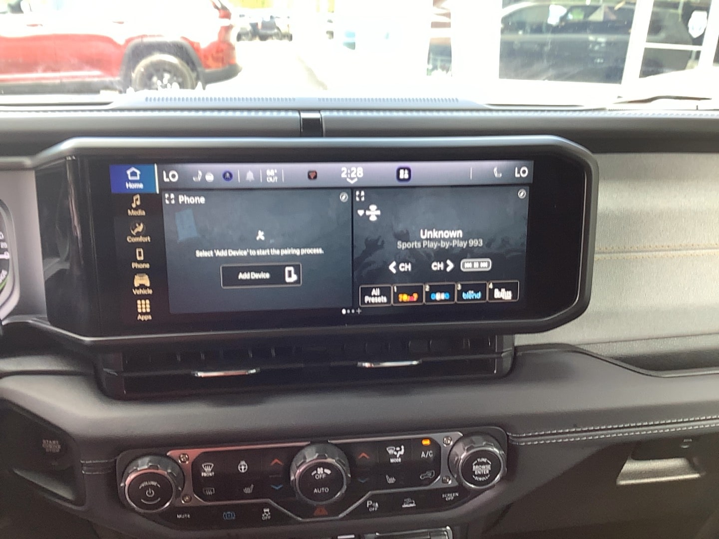 2025 Jeep Wrangler 4xe Sahara Firecracker Red Clearcoat at Solomon CJD Brownsville