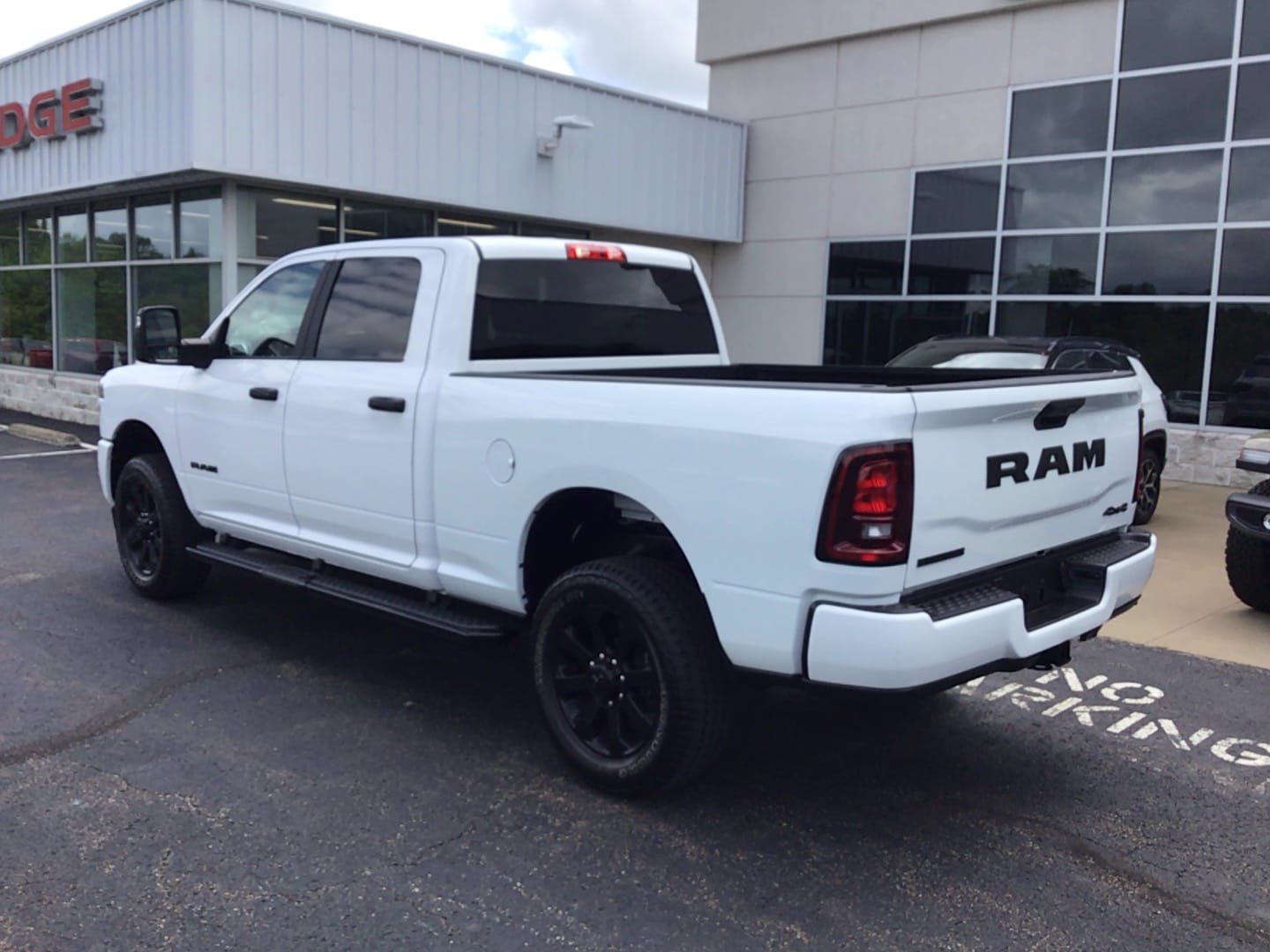 2025 Ram 2500 Big Horn Bright White Clearcoat at Solomon CJD Brownsville