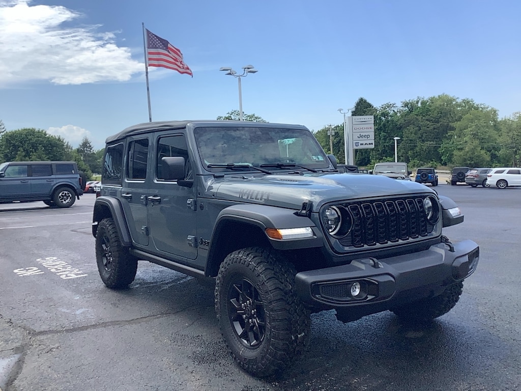 New 2026 Jeep Wrangler 4-DOOR WILLYS Sport Utility