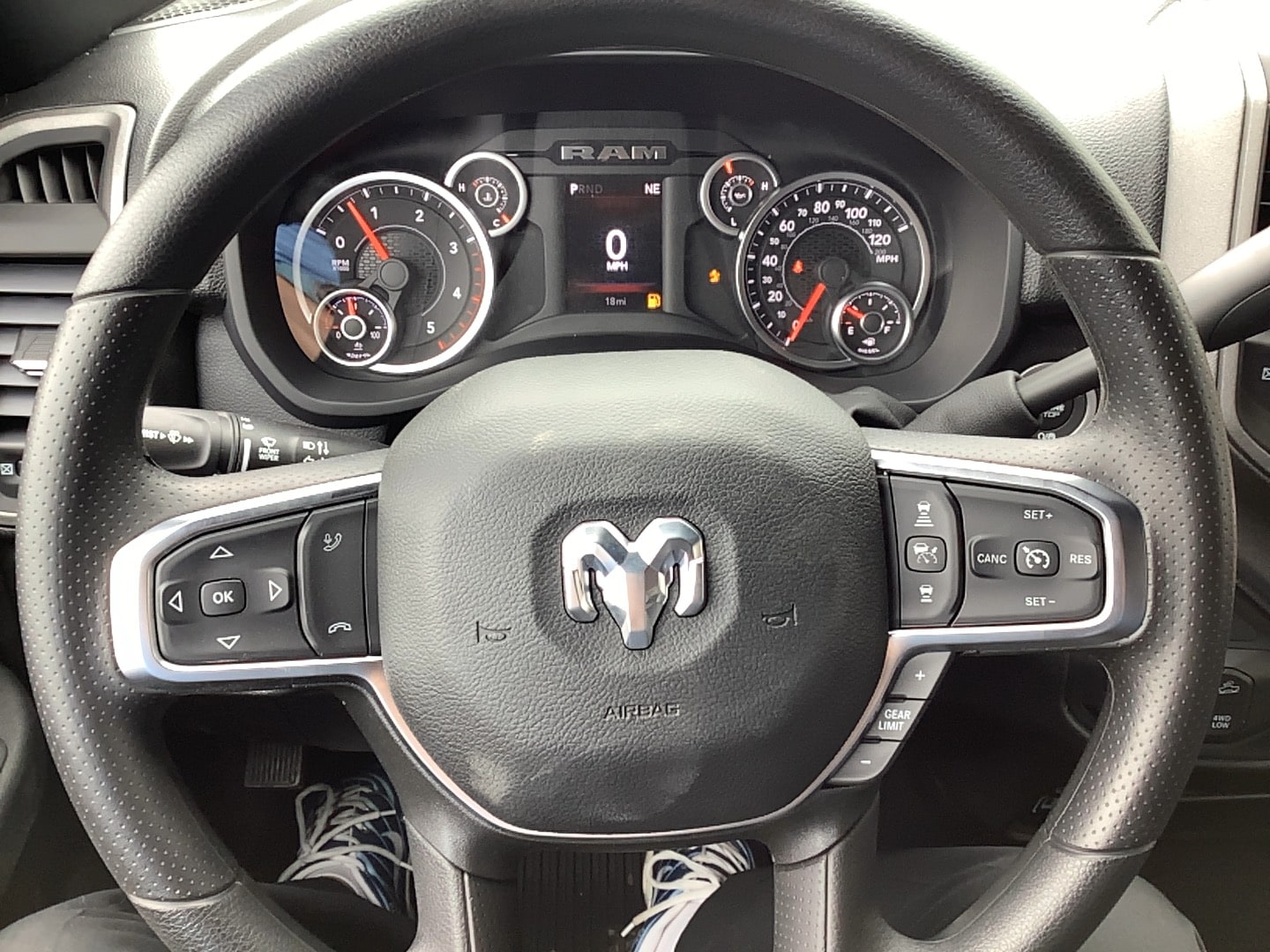 2026 Ram 2500 WARLOCK CREW CAB 4X4 6'4 BOX Ceramic Gray at Solomon CJD Carmichaels