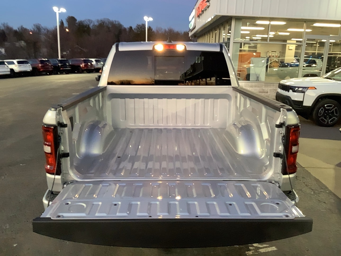 2026 Ram 1500 BIG HORN CREW CAB 4X4 5'7 BOX Silver Zynith at Solomon CJD Carmichaels