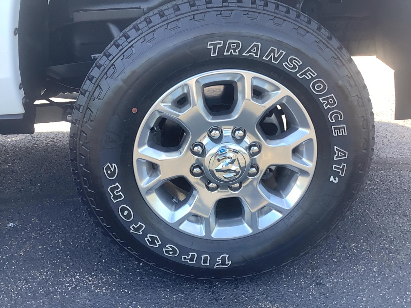 2024 Ram 2500 Laramie Bright White Clearcoat at Solomon CJD Brownsville