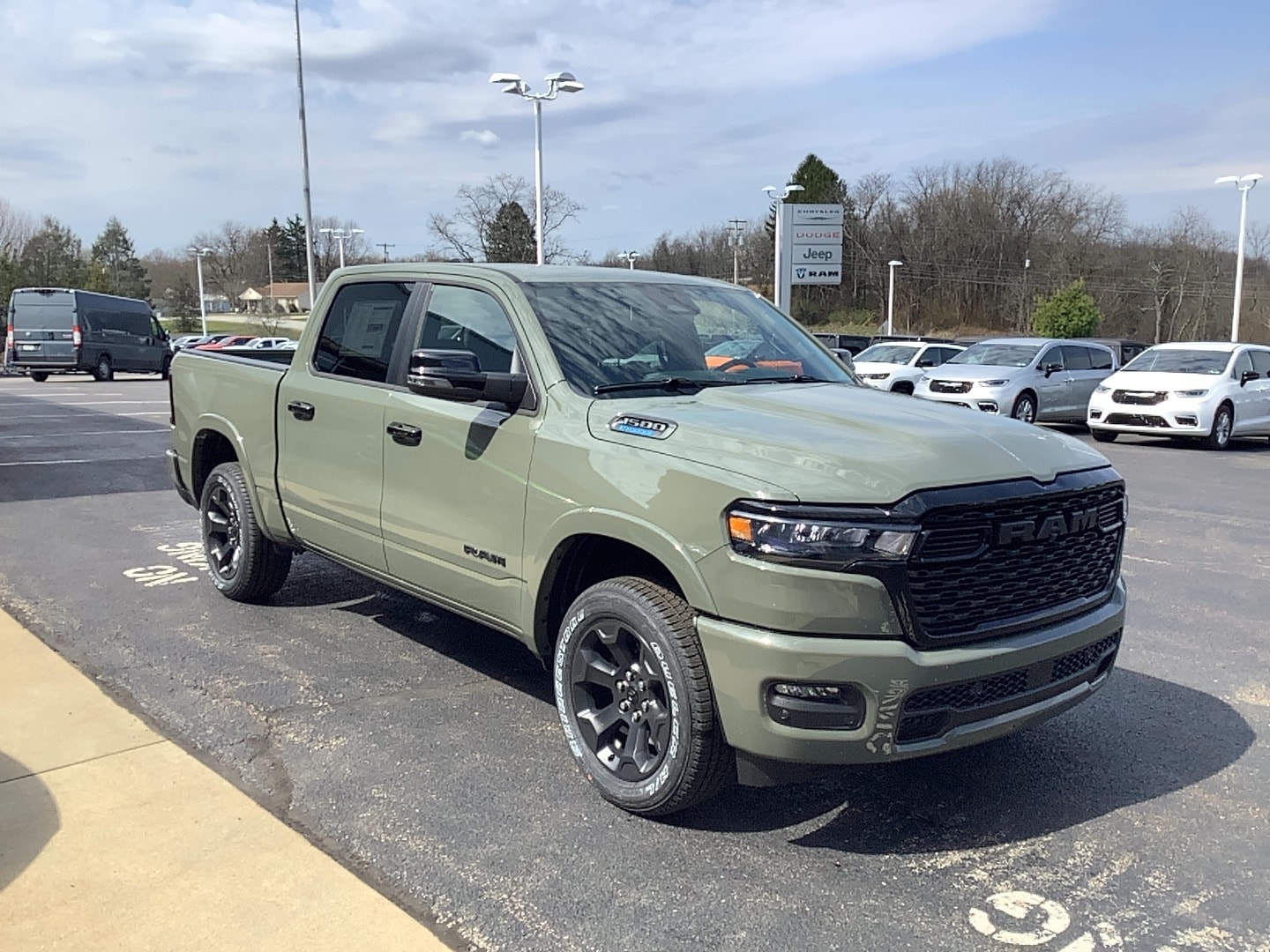 2026 Ram 1500 BIG HORN CREW CAB 4X4 5'7 BOX Canyon Lake at Solomon CJD Carmichaels