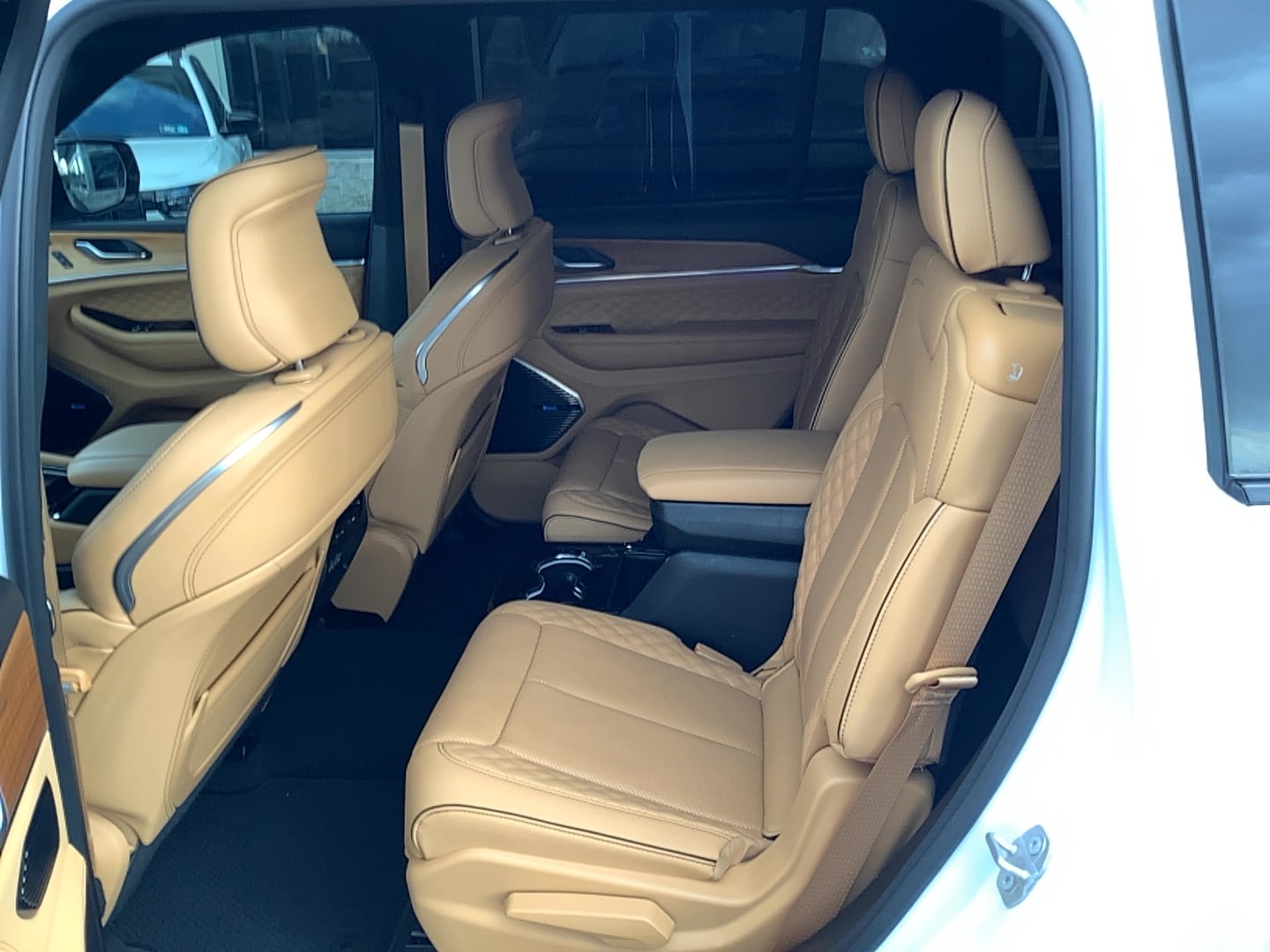2024 Jeep Grand Cherokee L Summit Reserve Bright White Clearcoat at Solomon CJD Carmichaels