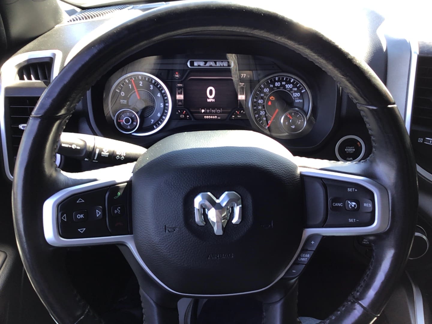 2020 Ram 1500 Big Horn Bright White Clearcoat at Solomon CJD Carmichaels