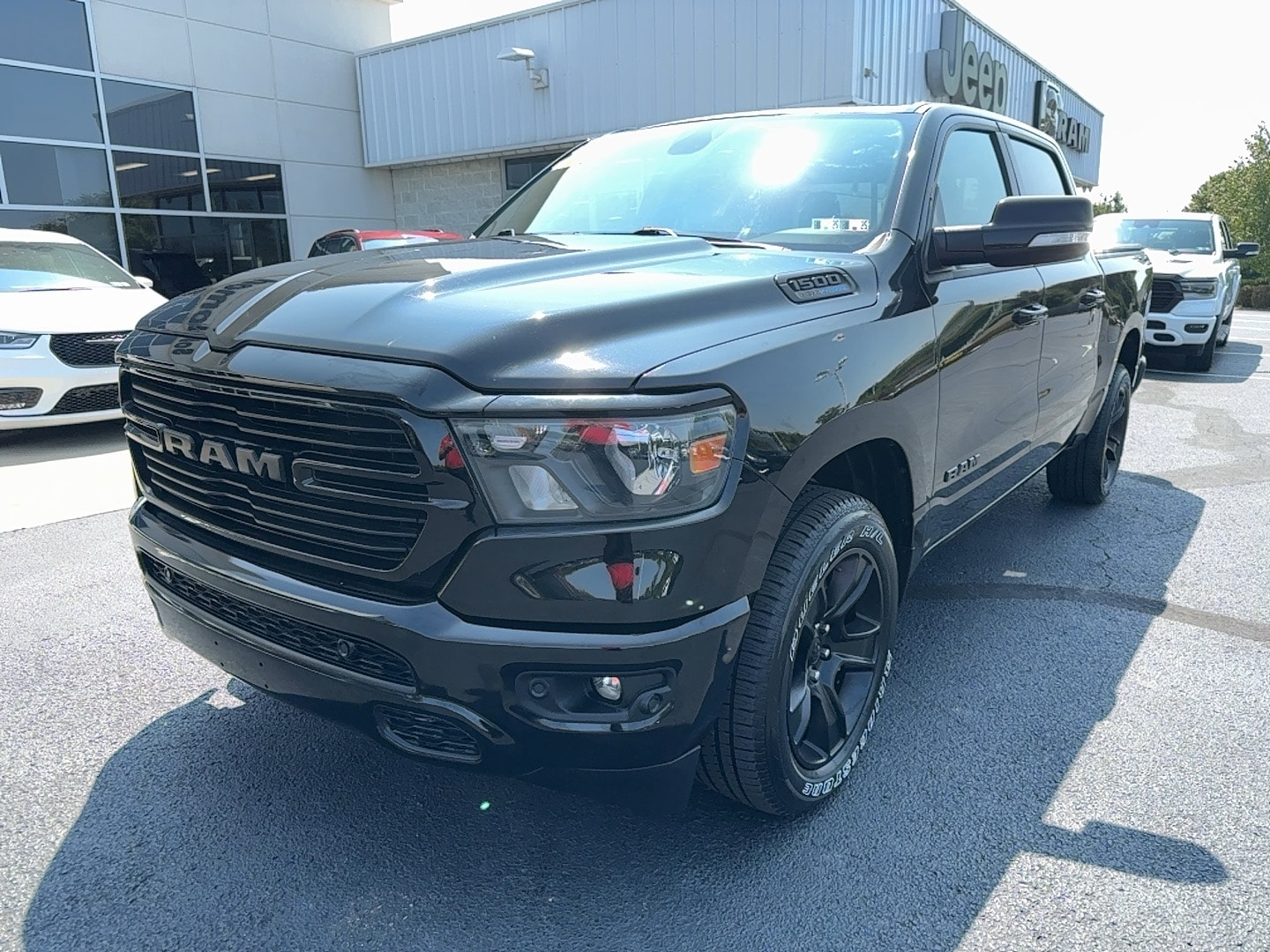 Used 2021 RAM Ram 1500 Pickup Big Horn/Lone Star with VIN 1C6SRFFT4MN675207 for sale in Brownsville, PA