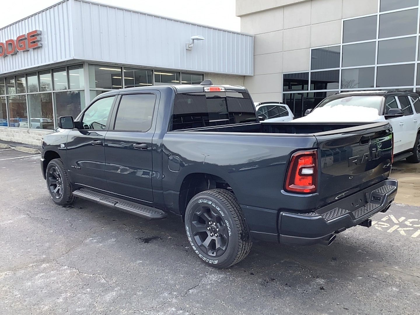 2026 Ram 1500 EXPRESS CREW CAB 4X4 5'7 BOX Forged Blue at Solomon CJD Brownsville