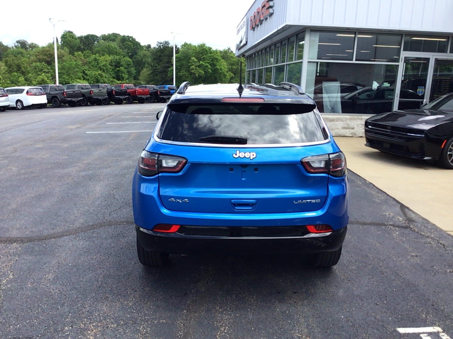 2025 Jeep Compass Limited Hydro Blue Pearlcoat at Solomon CJD Brownsville