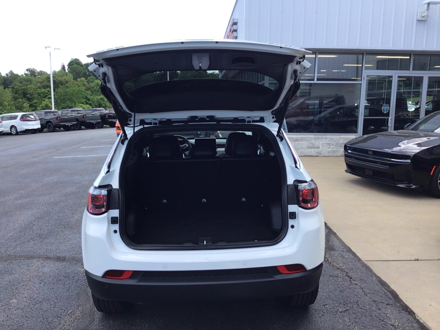 2026 Jeep Compass Limited Bright White Clearcoat at Solomon CJD Brownsville