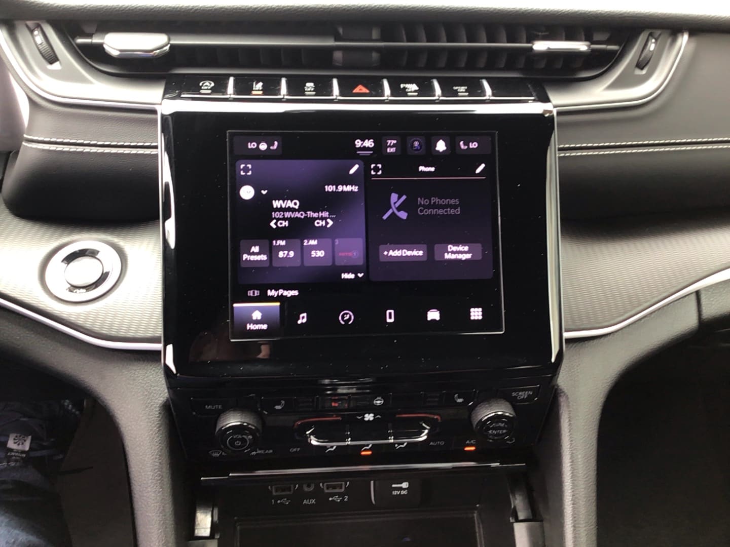 2025 Jeep Grand Cherokee Altitude X Diamond Black Crystal Pearlcoat at Solomon CJD Carmichaels