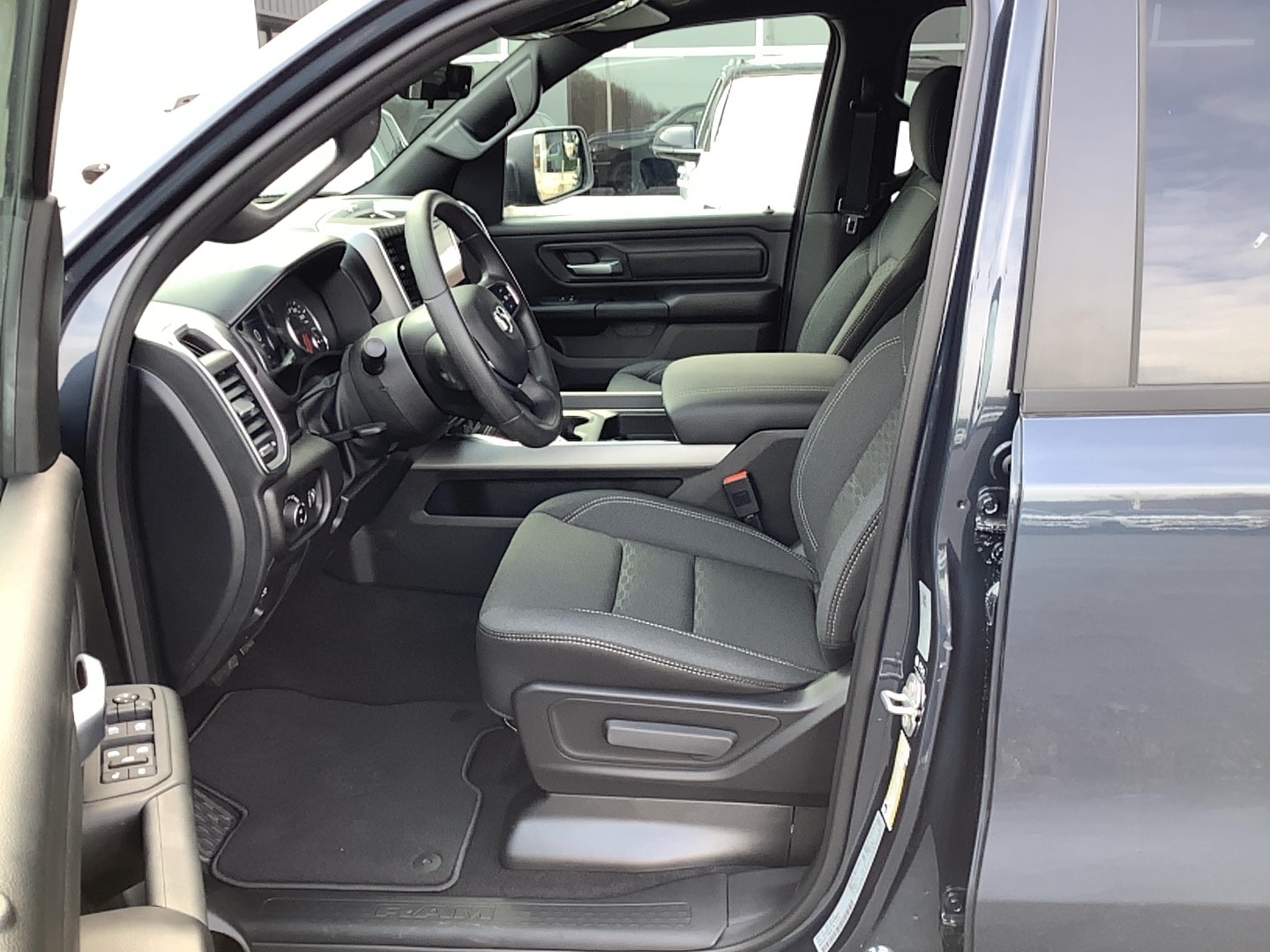 2026 Ram 1500 EXPRESS CREW CAB 4X4 5'7 BOX Forged Blue at Solomon CJD Brownsville