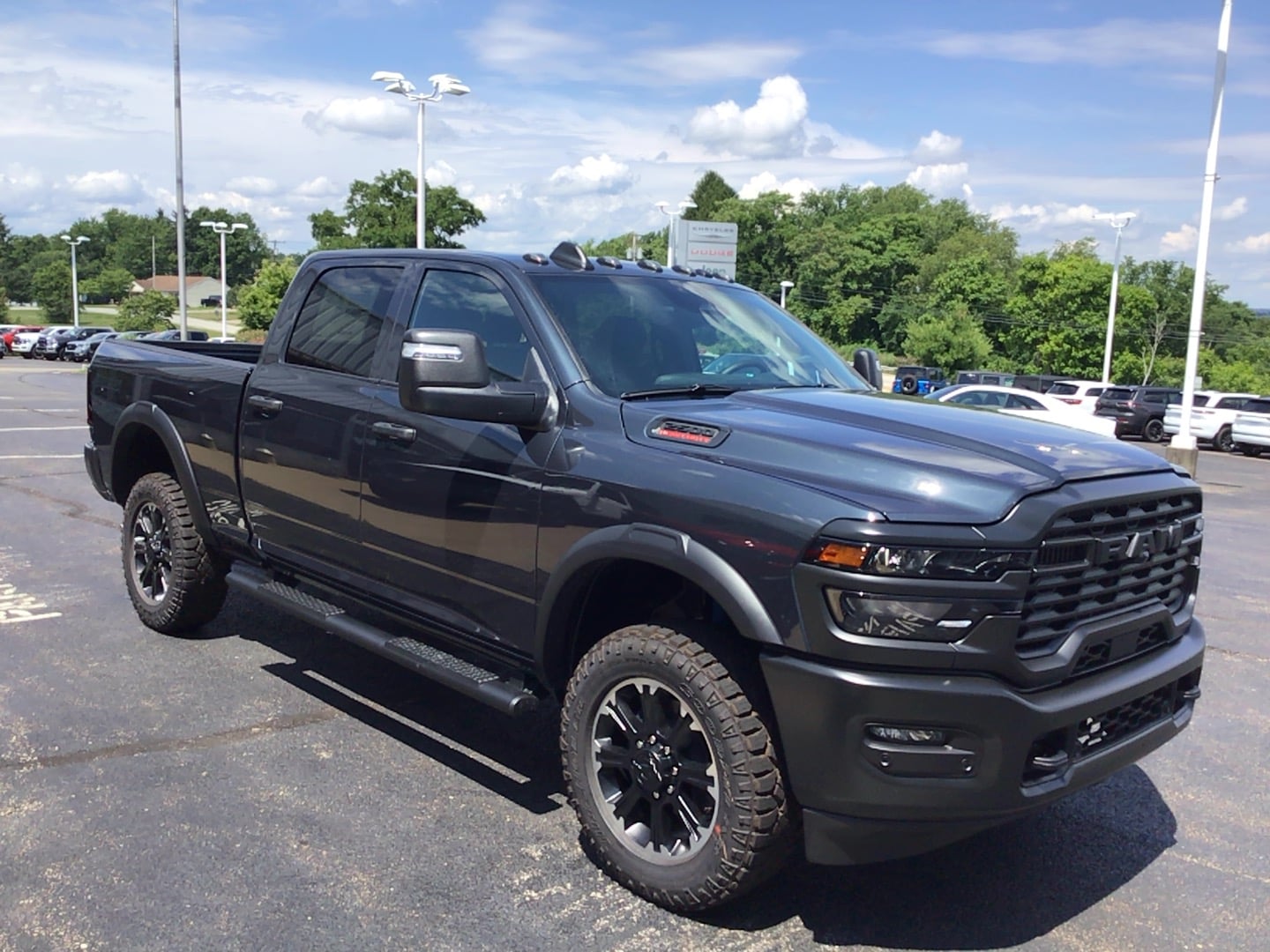 2026 Ram 2500 WARLOCK CREW CAB 4X4 6'4 BOX Forged Blue at Solomon CJD Brownsville