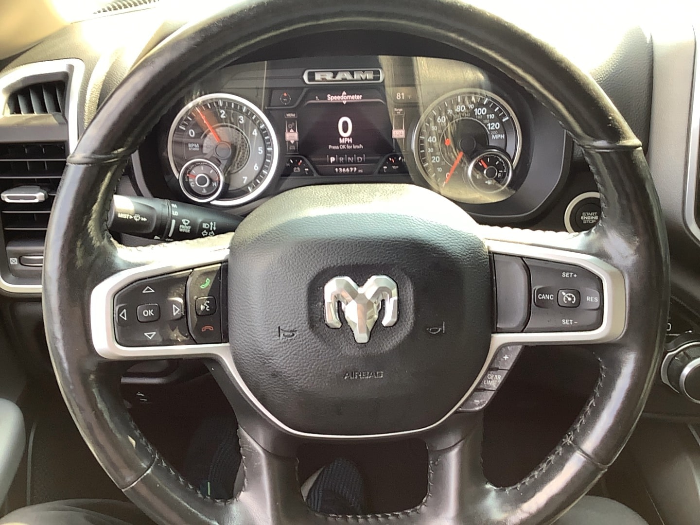 2020 Ram 1500 Big Horn Billet Silver Metallic Clearcoat at Solomon CJD Brownsville