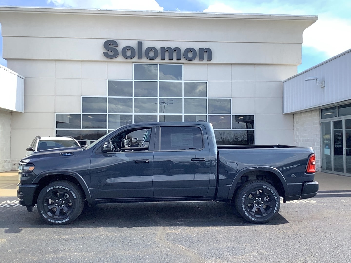 2026 Ram 1500 BIG HORN CREW CAB 4X4 5'7 BOX Forged Blue at Solomon CJD Carmichaels