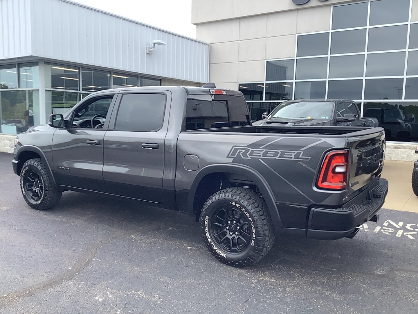 2026 Ram 1500 Rebel Granite Crystal Metallic Clearcoat at Solomon CJD Brownsville
