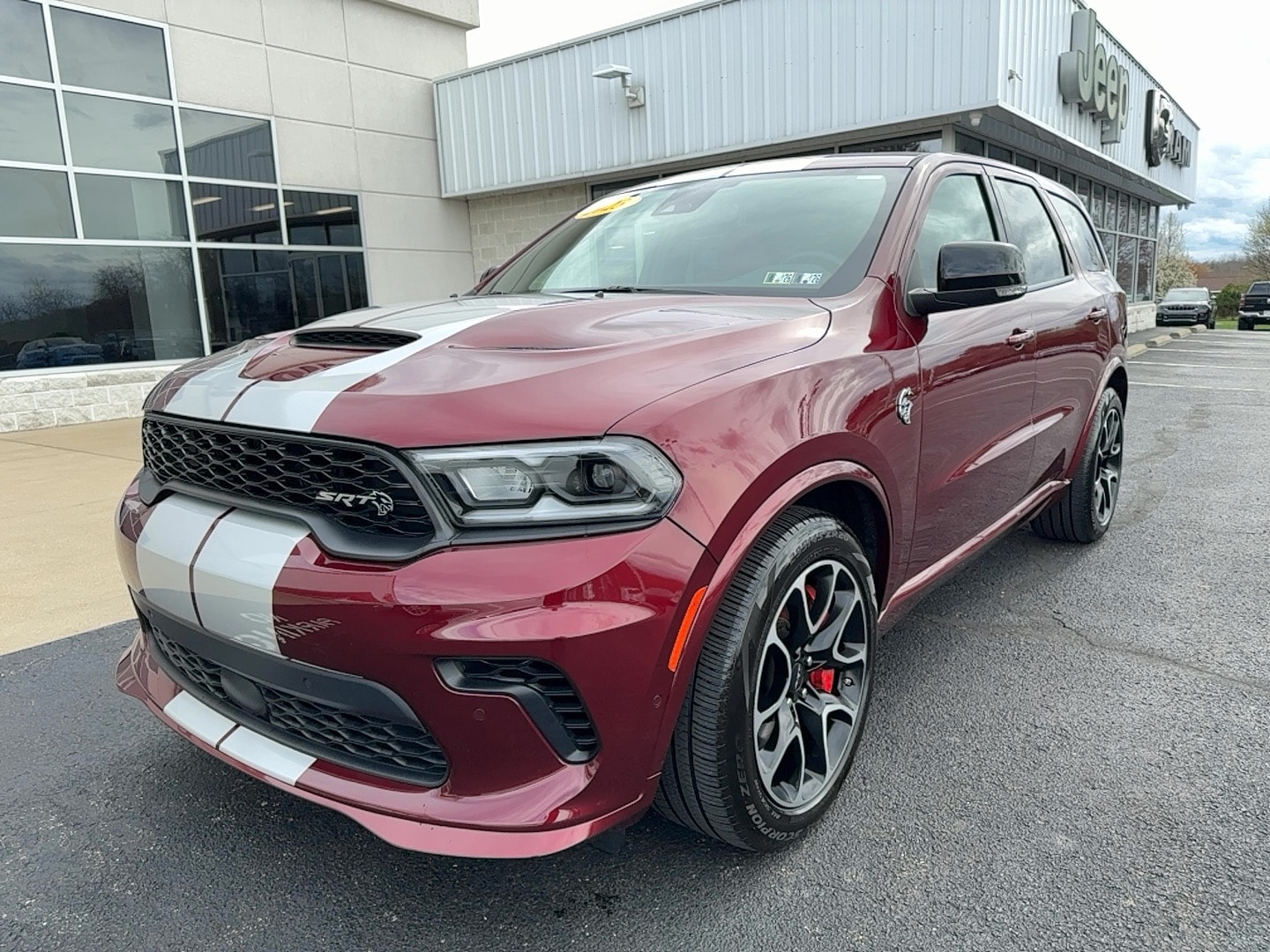 Used 2023 Dodge Durango SRT Hellcat with VIN 1C4SDJH97PC677741 for sale in Brownsville, PA