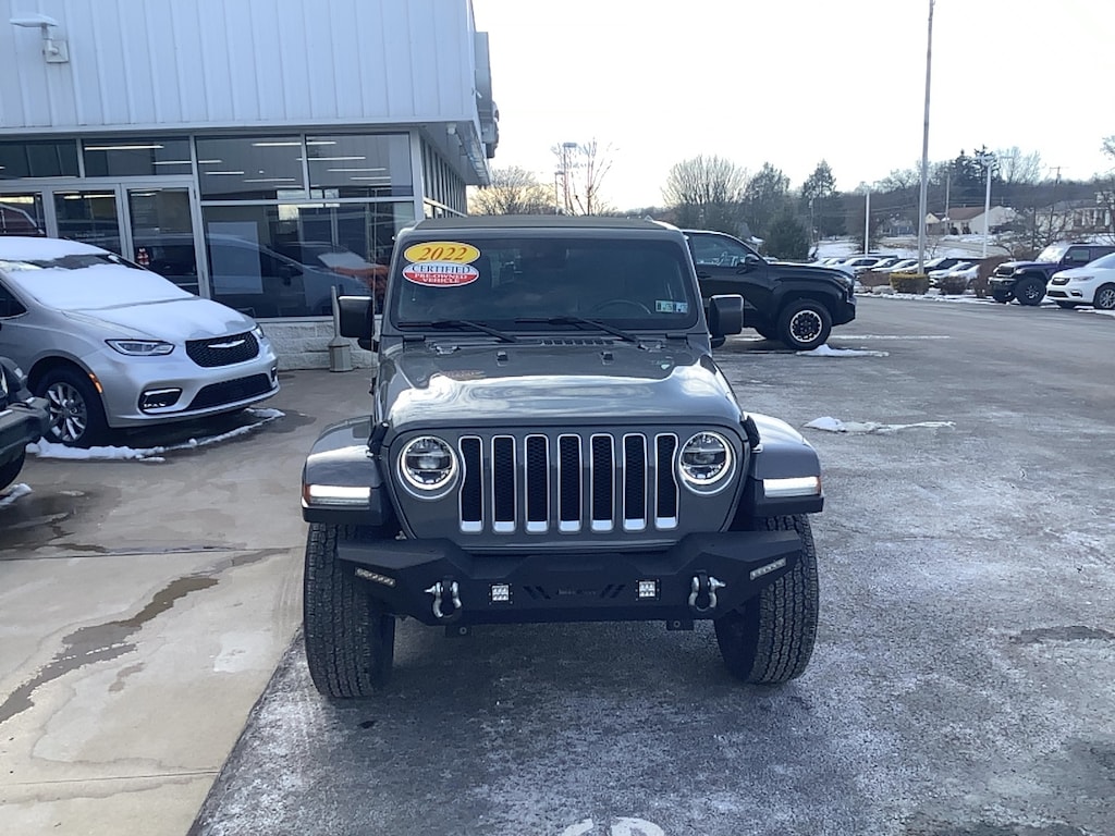 Certified 2022 Jeep Wrangler Unlimited Sahara Unlimited Sahara 4x4