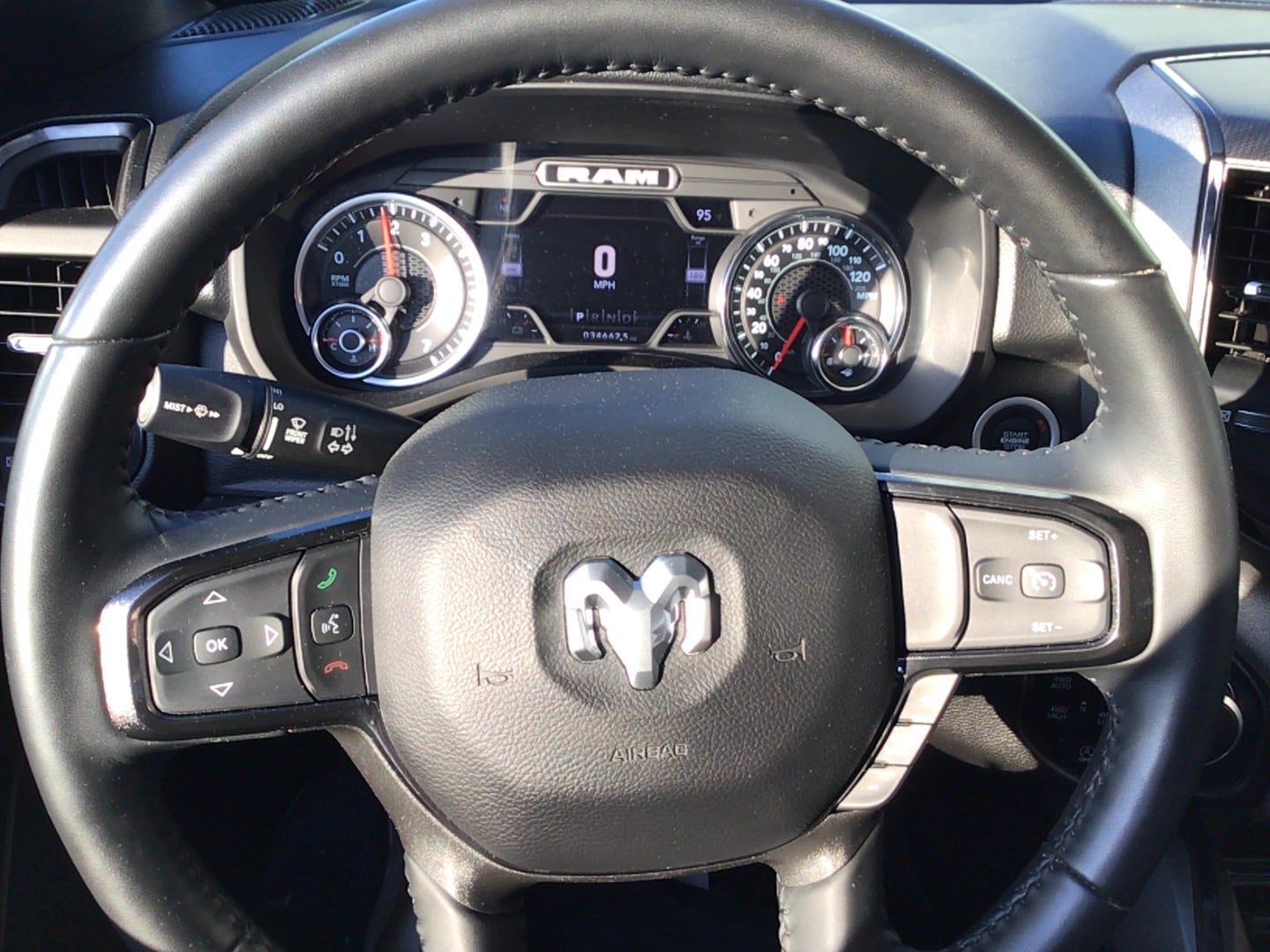 2023 Ram 1500 Big Horn Bright White Clearcoat at Solomon CJD Brownsville