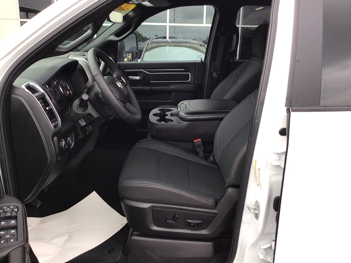 2025 Ram 2500 Big Horn Bright White Clearcoat at Solomon CJD Brownsville