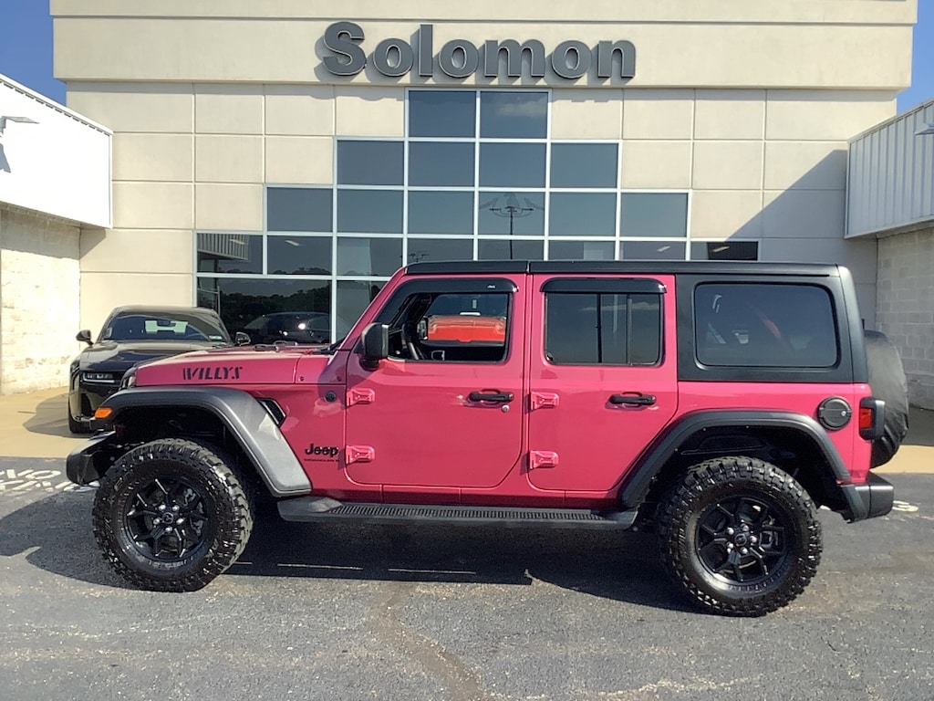 Certified 2024 Jeep Wrangler Willys Willys 4x4