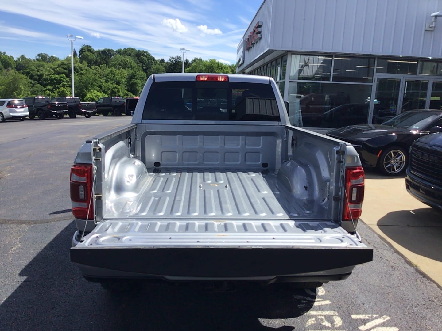 2024 Ram 2500 Laramie Billet Silver Metallic Clearcoat at Solomon CJD Brownsville