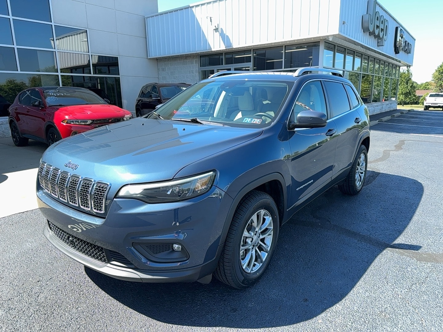 Used 2021 Jeep Cherokee Latitude Lux with VIN 1C4PJMMN0MD113955 for sale in Brownsville, PA