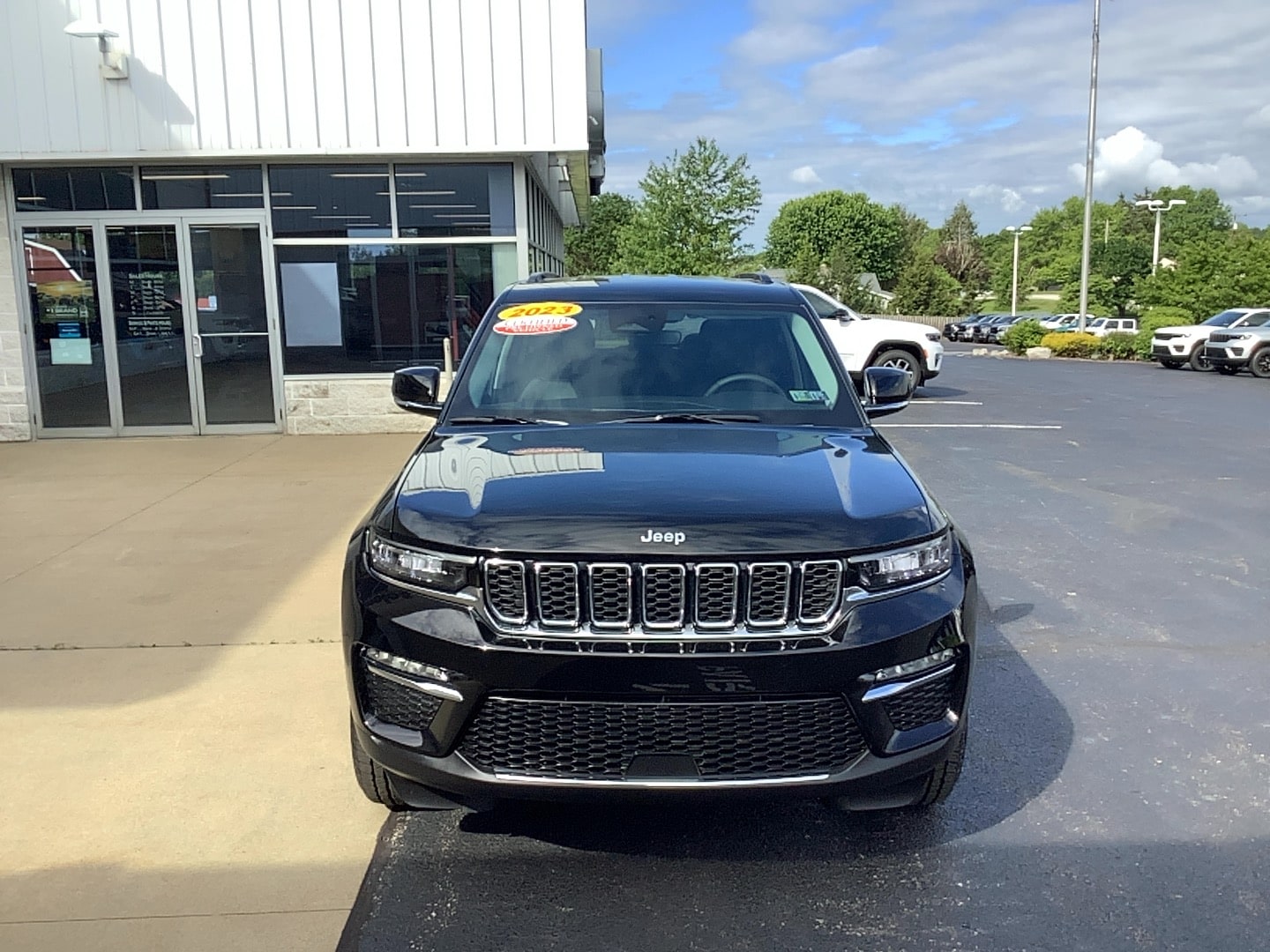 Certified 2023 Jeep Grand Cherokee Limited with VIN 1C4RJHBG3PC643352 for sale in Brownsville, PA